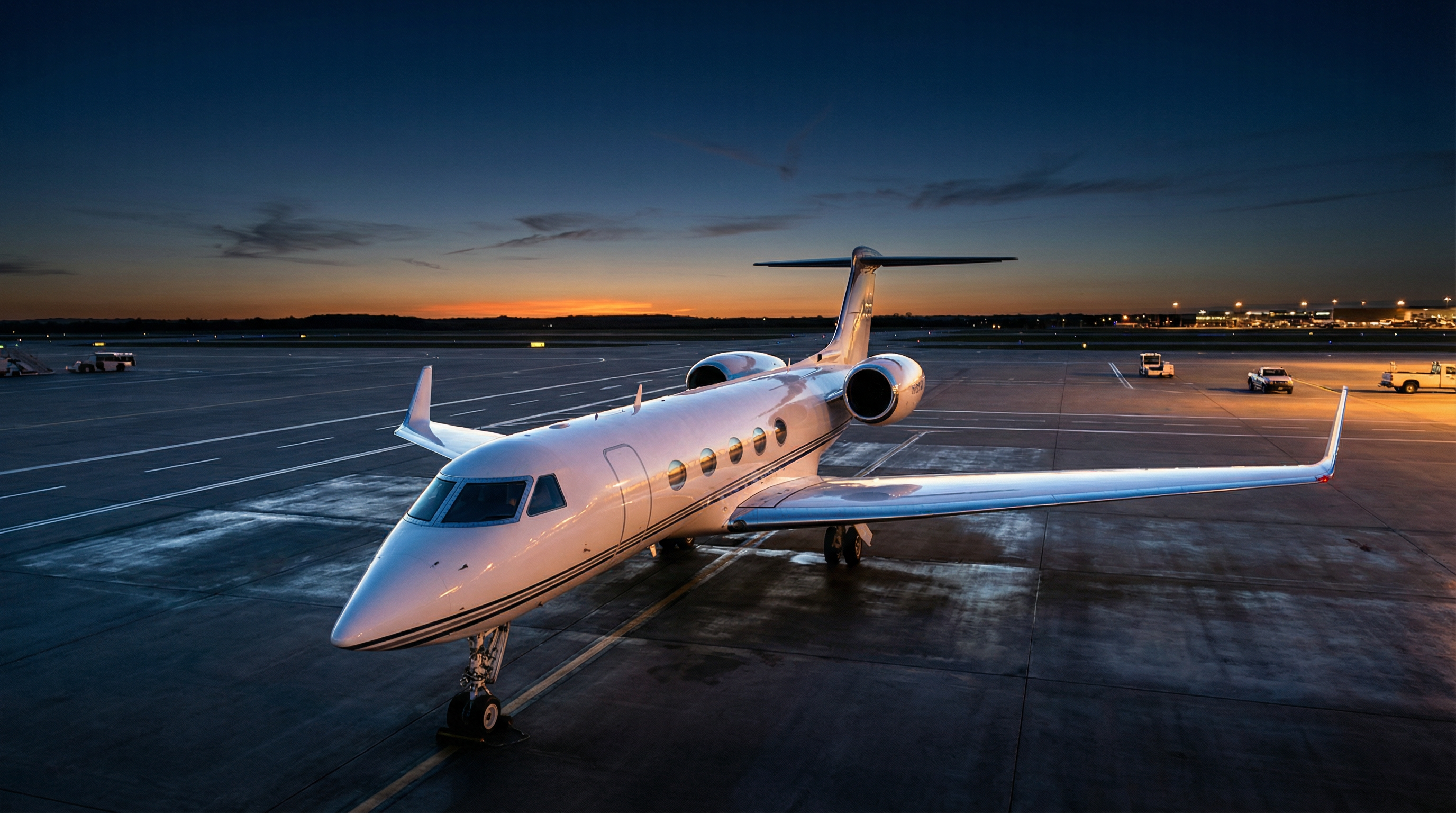Private jet charter at John Wayne Orange County International Airport